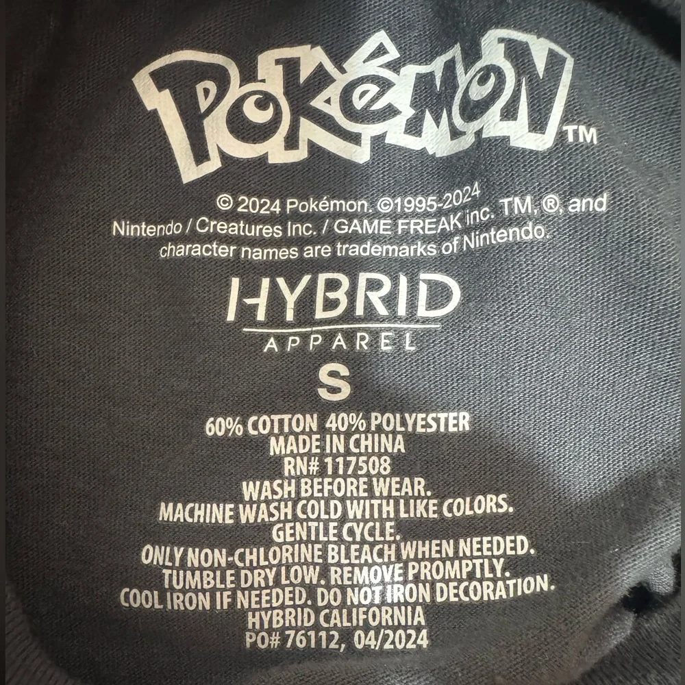 TWO Halloween Kids Shirts!! – Pokémon Pikachu (S) & T-Rex Shein (6Y) - Picture 3 of 7